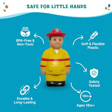 Set of 8 Multicultural Community Helper Career Figures for Toddlers