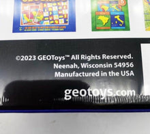 250 Piece United States Geography Jigsaw Puzzle with Landmarks and Flags