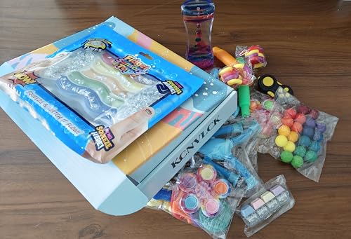 25 Pack Sensory Fidget Toy Set for Focus Calming and Tactile Play