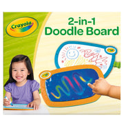Two in One Erasable Doodle Board for Toddlers Drawing Travel Tablet