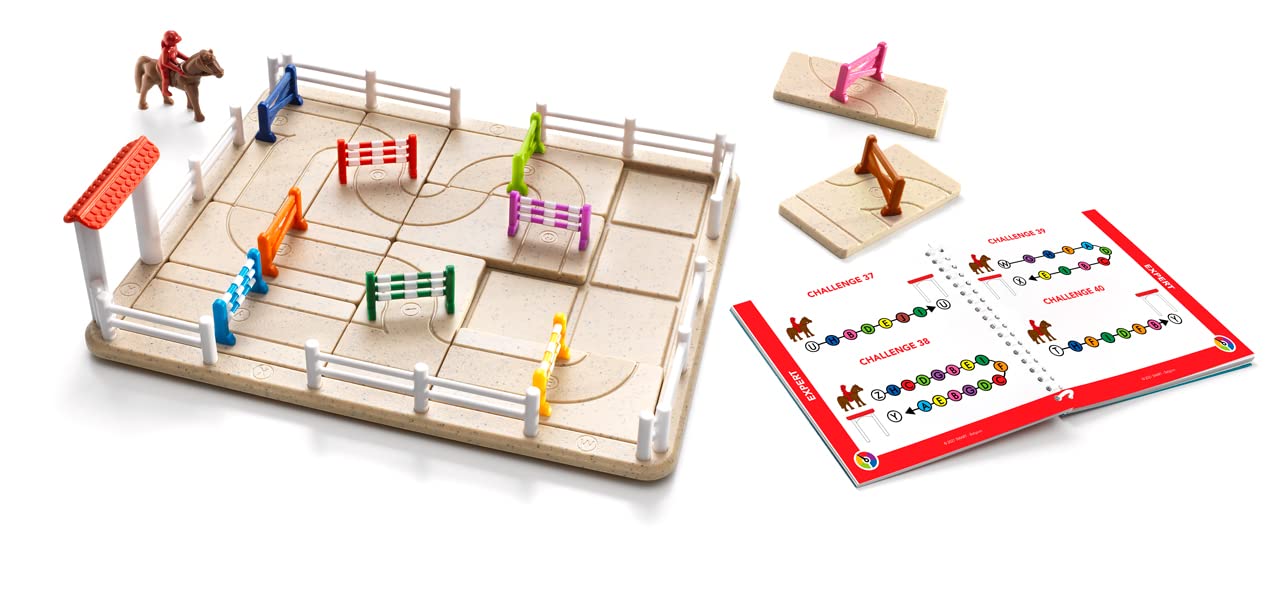 Horse Academy Logic Puzzle Game with 80 Colorful Obstacle Challenges