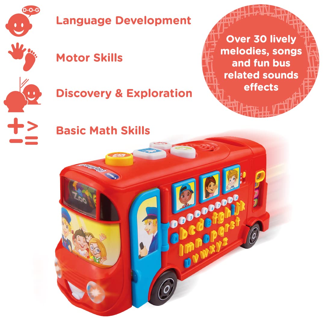 Playtime Bus Educational Toy with Phonics Sounds