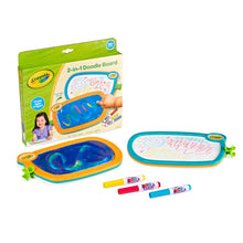 Two in One Erasable Doodle Board for Toddlers Drawing Travel Tablet