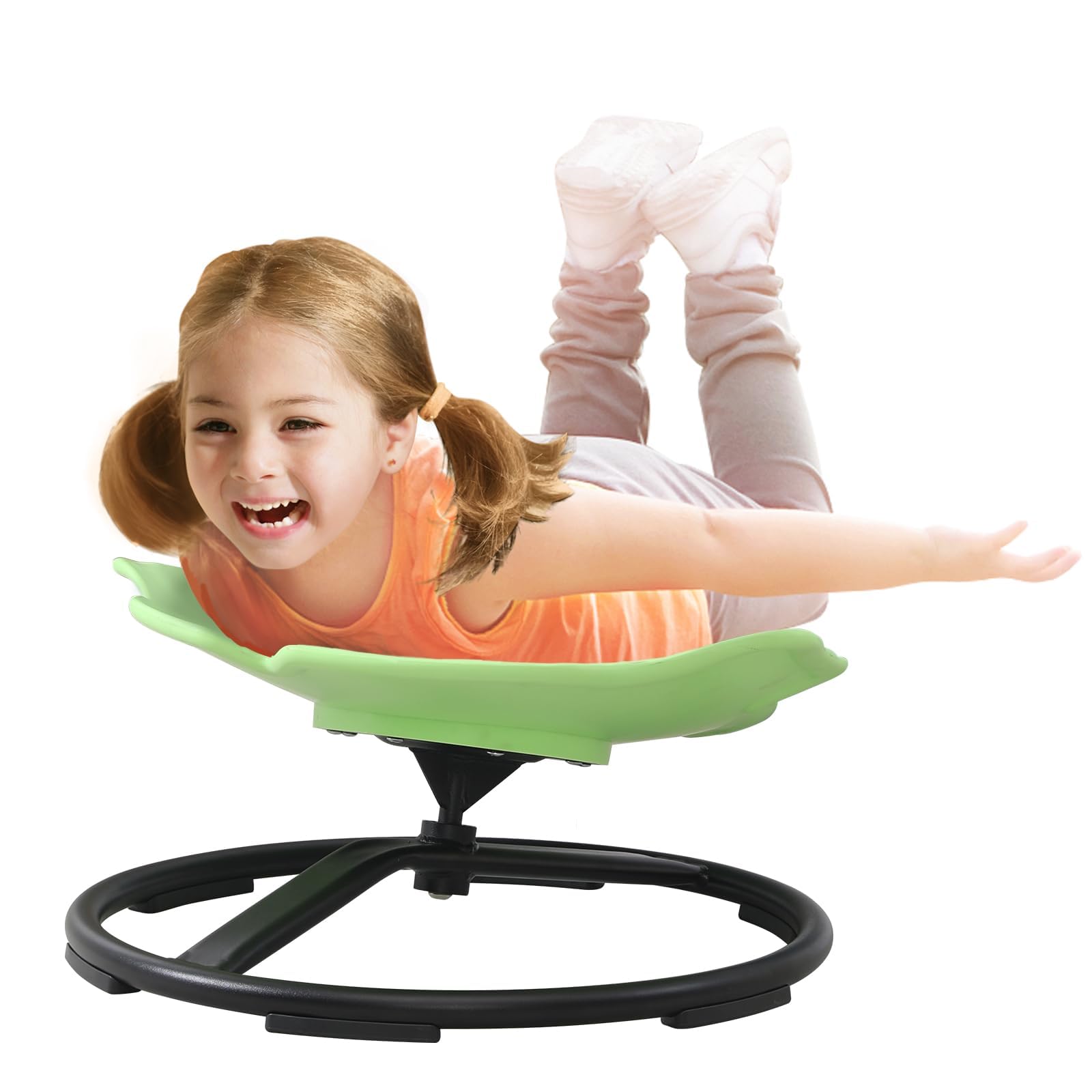 Fish Shaped Spinning Sensory Chair for Kids Coordination and Balance