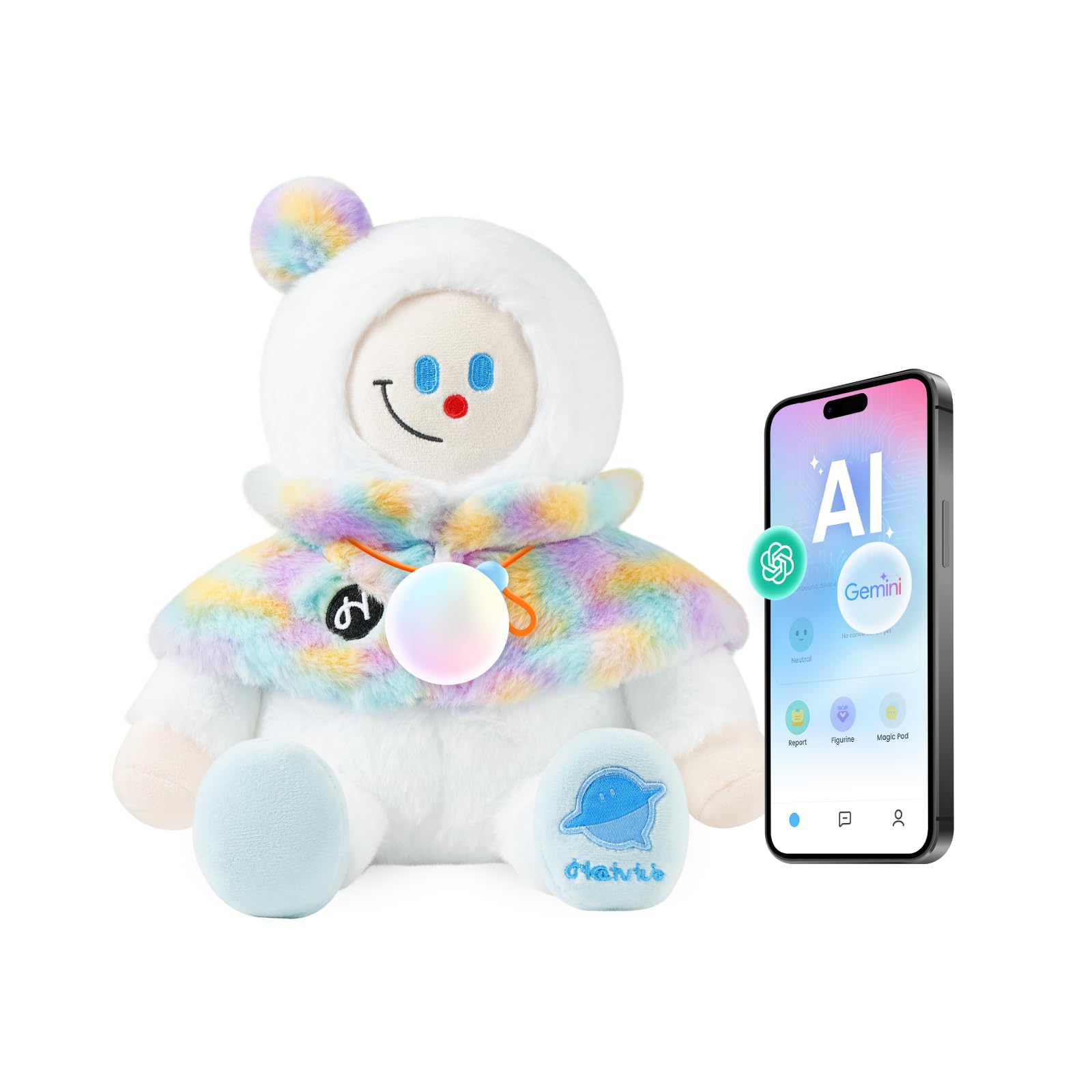 AI Panda Robot Companion with Smart Voice App and WiFi