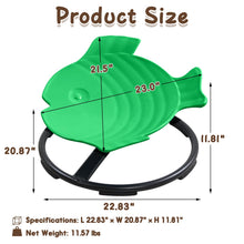 Fish Shaped Spinning Sensory Chair for Kids Coordination and Balance