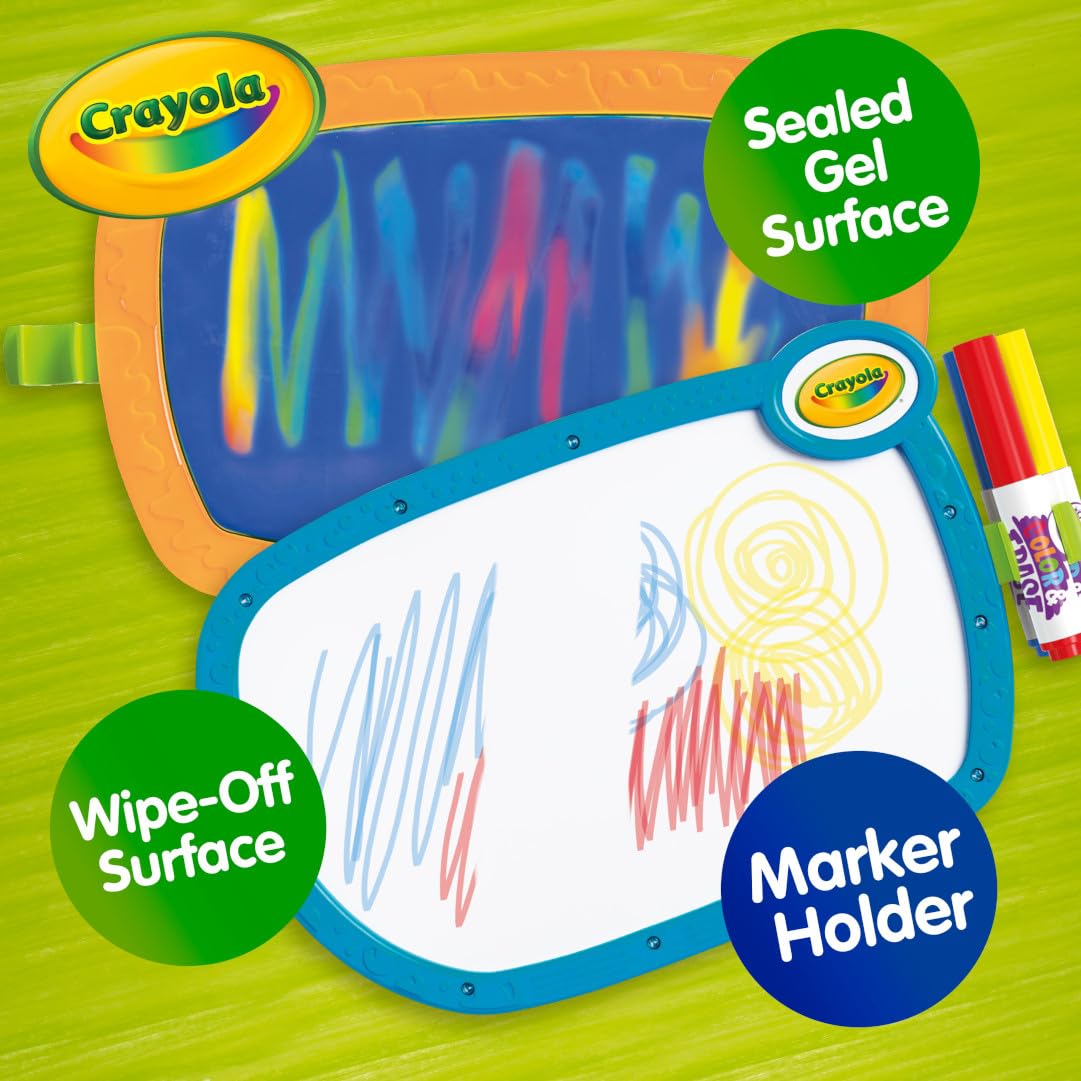 Two in One Erasable Doodle Board for Toddlers Drawing Travel Tablet