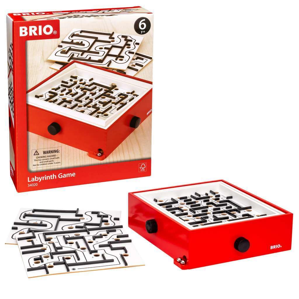 Labyrinth Game with Extra Boards for Kids and Teens Skill Building