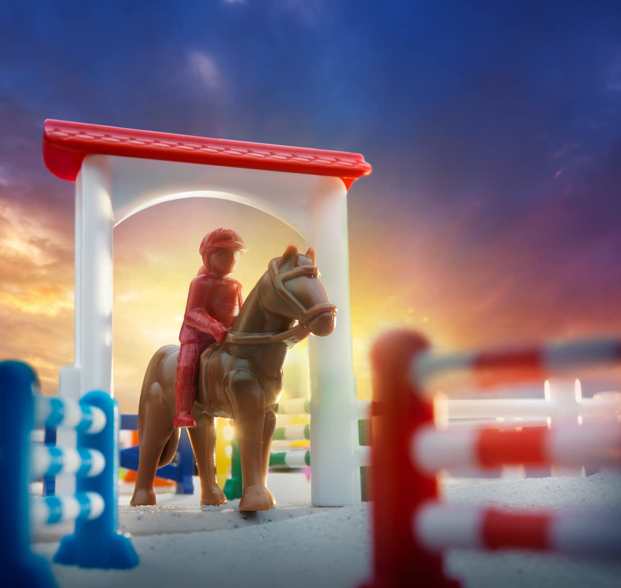 Horse Academy Logic Puzzle Game with 80 Colorful Obstacle Challenges