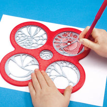 Spiral Art Drawing Kit with Classic Gear Designs and Built In Case