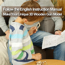 3D Wooden Puzzle Model Kit for Creative Hands On Building