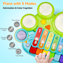 3 in 1 Piano Xylophone and Drum Musical Toy for Toddlers