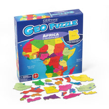 Jumbo Educational Geography Jigsaw Puzzle for Kids Made in USA