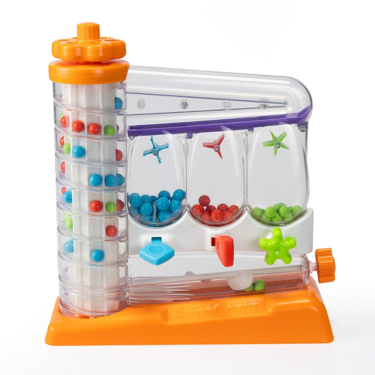 Sensory Marble Run Toy with Self Sorting Fine Motor Play