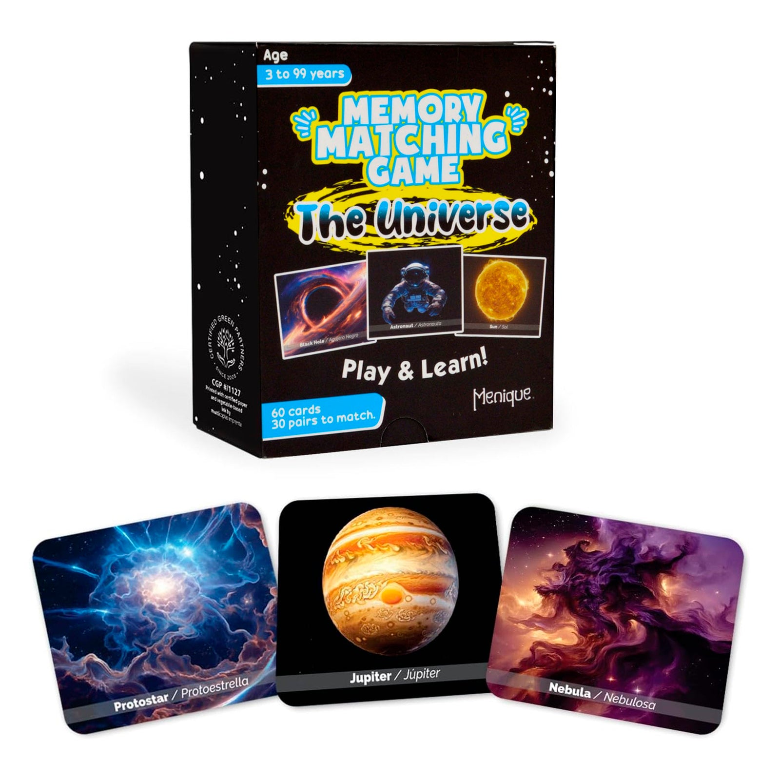 Memory Matching Game for Kids Learning and Family Play