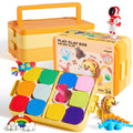 Kids Air Dry Modeling Clay Kit with Storage Box and Sculpting Tools