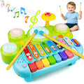 3 in 1 Piano Xylophone and Drum Musical Toy for Toddlers