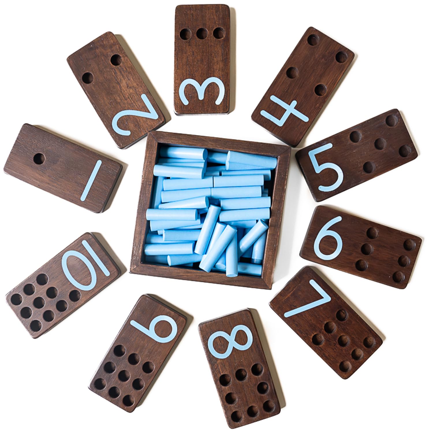 Counting Pegboards Set for Early Math Learning