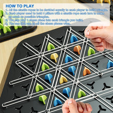 Chain Triangle Chess Geometric Board Game for Family and 2 to 4 Players