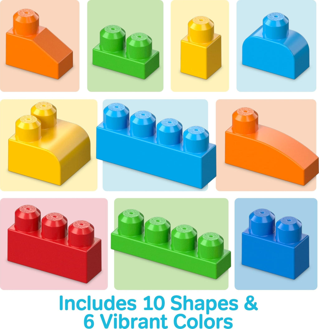 Big Building Blocks for Toddlers 150 Piece Creative Learning Play Set
