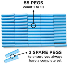 Counting Pegboards Set for Early Math Learning