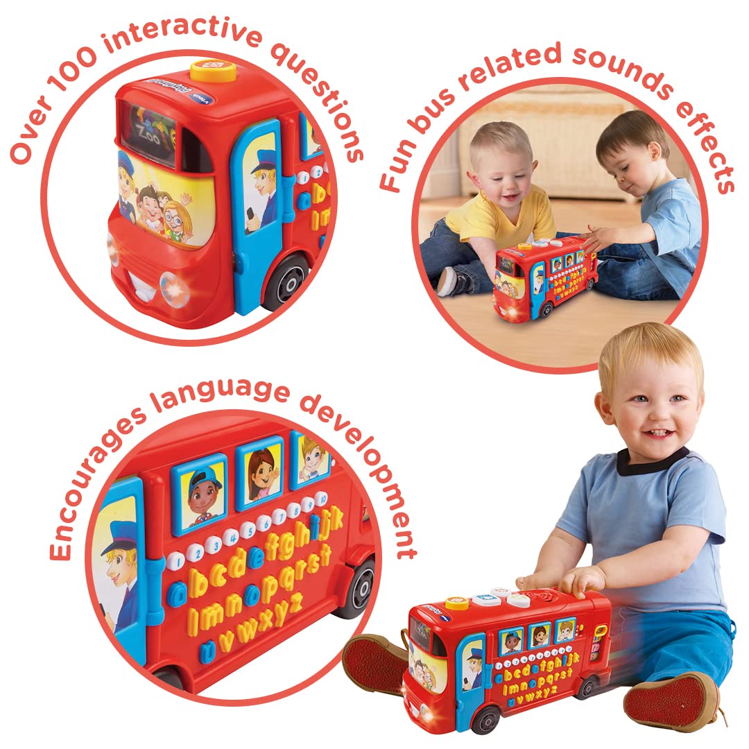 Playtime Bus Educational Toy with Phonics Sounds