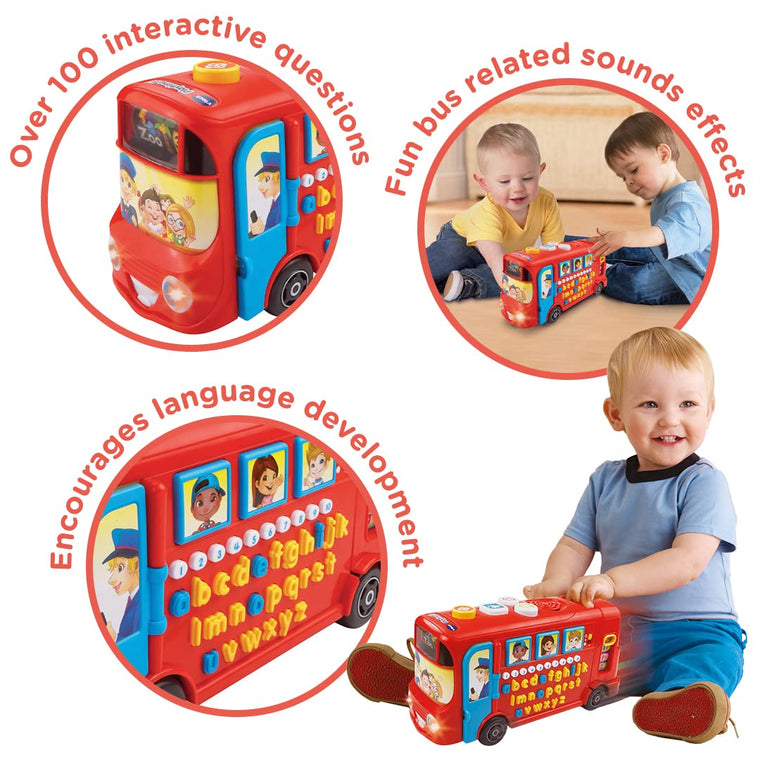 Playtime Bus Educational Toy with Phonics Sounds