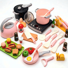 Kids Cooking Toy Set for Pretend Play Kitchen Fun