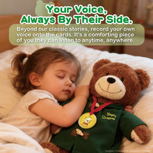 Talking Teddy Bear Plush 4 Language Word Learning Toy with Cards
