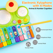 3 in 1 Piano Xylophone and Drum Musical Toy for Toddlers