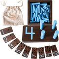 Counting Pegboards Set for Early Math Learning