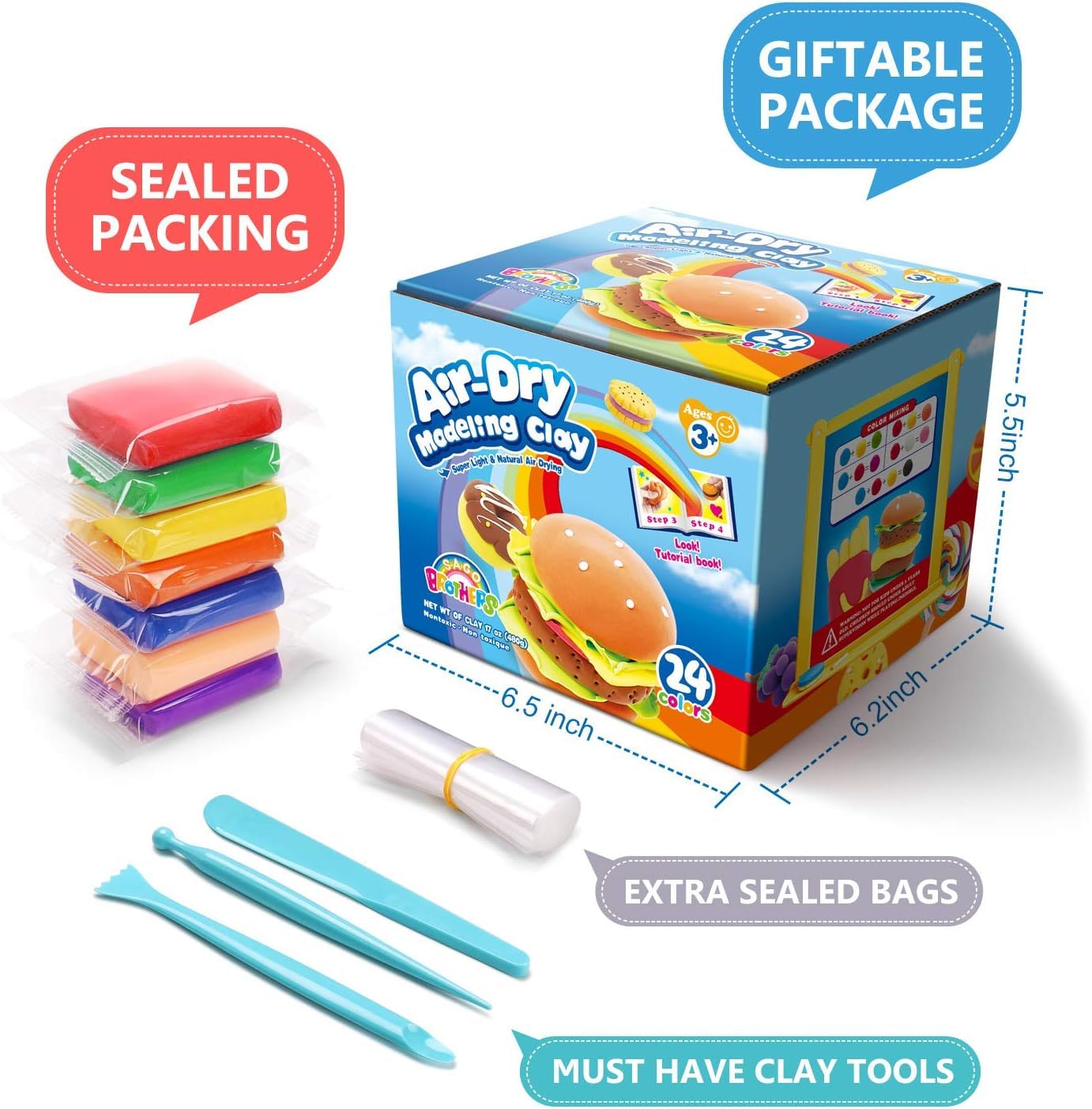 Modeling Clay Kit for Kids Creative Craft Set