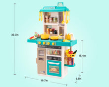 48 Piece Kitchen Playset for Kids Pretend Cooking Toy
