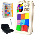 Electronic Sliding Puzzle Game with 1000 Challenges and 3 Modes