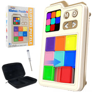 Electronic Sliding Puzzle Game with 1000 Challenges and 3 Modes