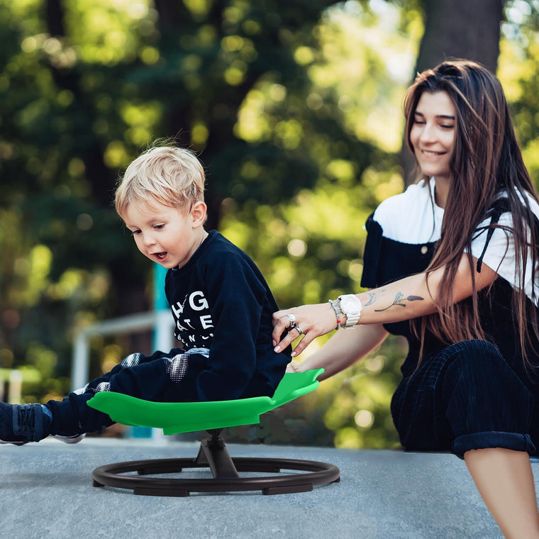Fish Shaped Spinning Sensory Chair for Kids Coordination and Balance