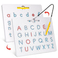 Double Sided Magnetic Letter and Number Board for Kids Learning