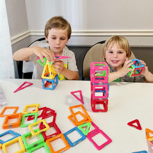 Magnetic Tough Tiles Building Blocks STEM Starter Set for Kids Ages 3 Up