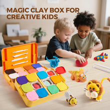 Kids Air Dry Modeling Clay Kit with Storage Box and Sculpting Tools