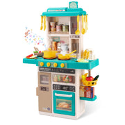 48 Piece Kitchen Playset for Kids Pretend Cooking Toy
