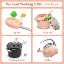 Kids Cooking Toy Set for Pretend Play Kitchen Fun