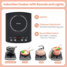 Kids Cooking Toy Set for Pretend Play Kitchen Fun