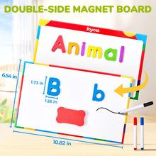 Foam Magnetic Alphabet Letters with Double Sided Board for Kids Learning