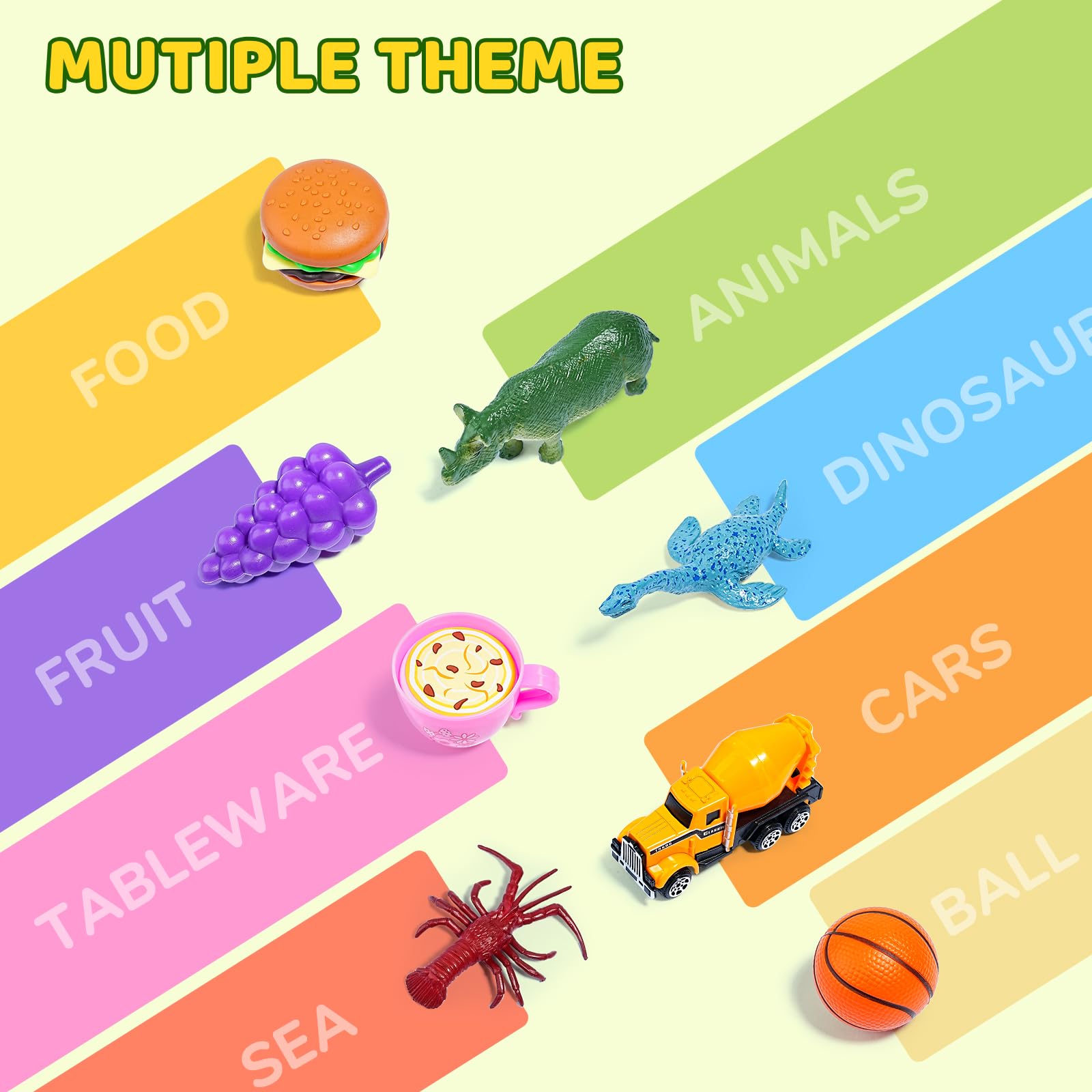 Theme Sorting Toy for Early Learning and Matching Play