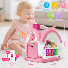 Montessori Musical Learning House Toy with Lights and Sounds for Toddlers