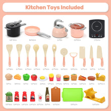 Kids Cooking Toy Set for Pretend Play Kitchen Fun