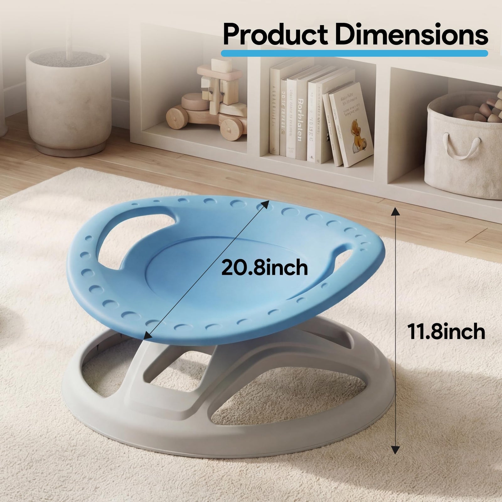 Sensory Spinning Chair for Kids Balance and Coordination Play