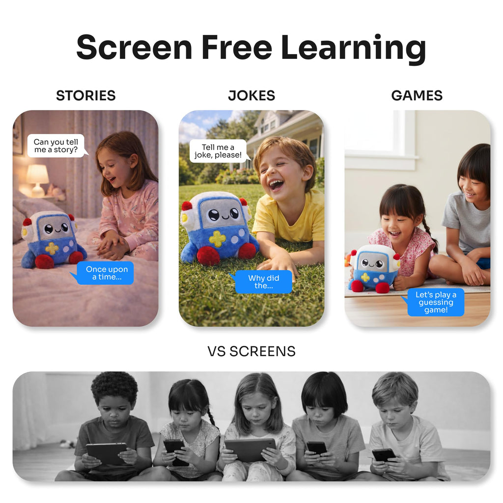 Interactive AI Learning Toy with Voice Powered WiFi Connected Play