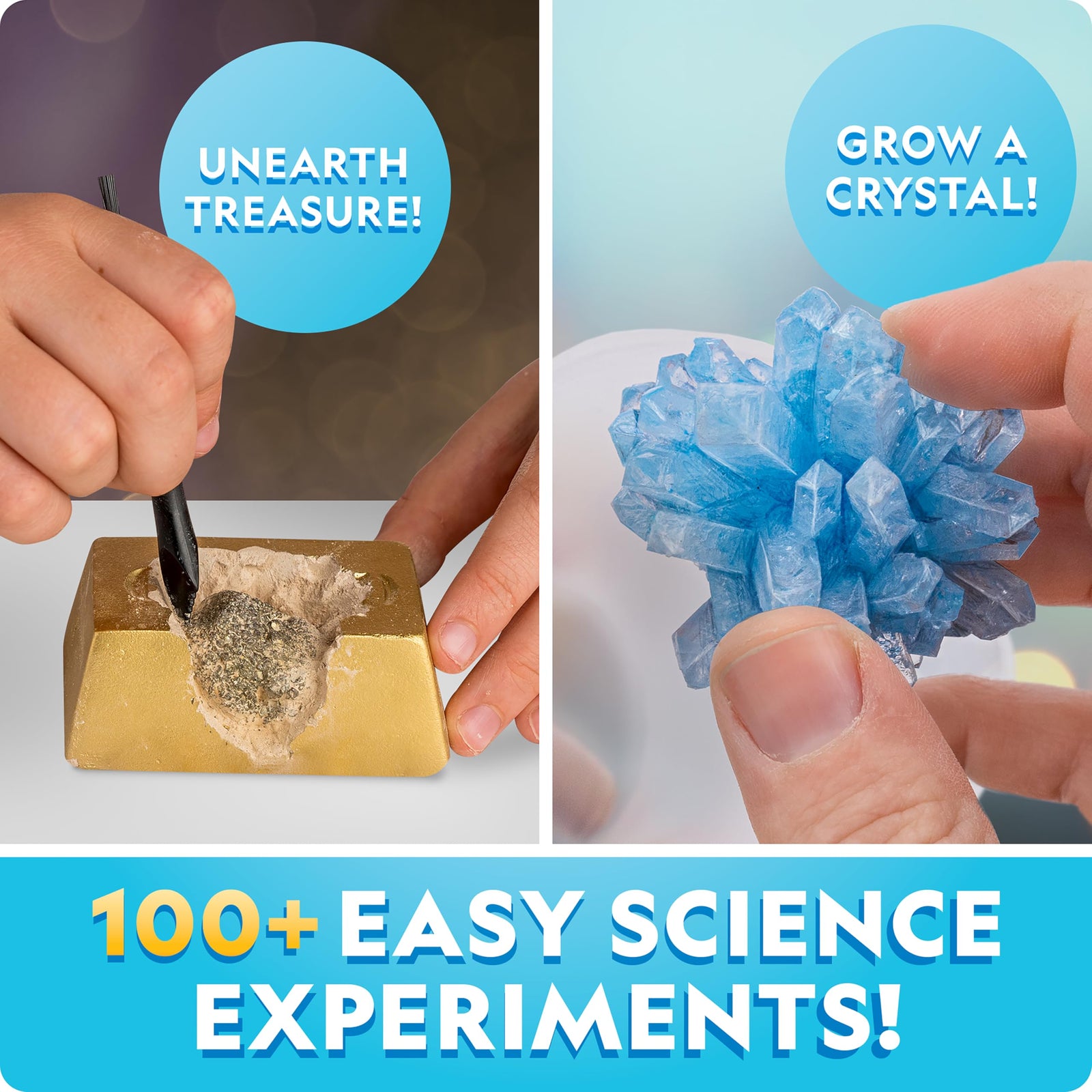 Mega Science Experiment Kit for Earth Chemistry and Physics Activities