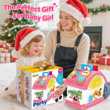 Montessori Musical Learning House Toy with Lights and Sounds for Toddlers